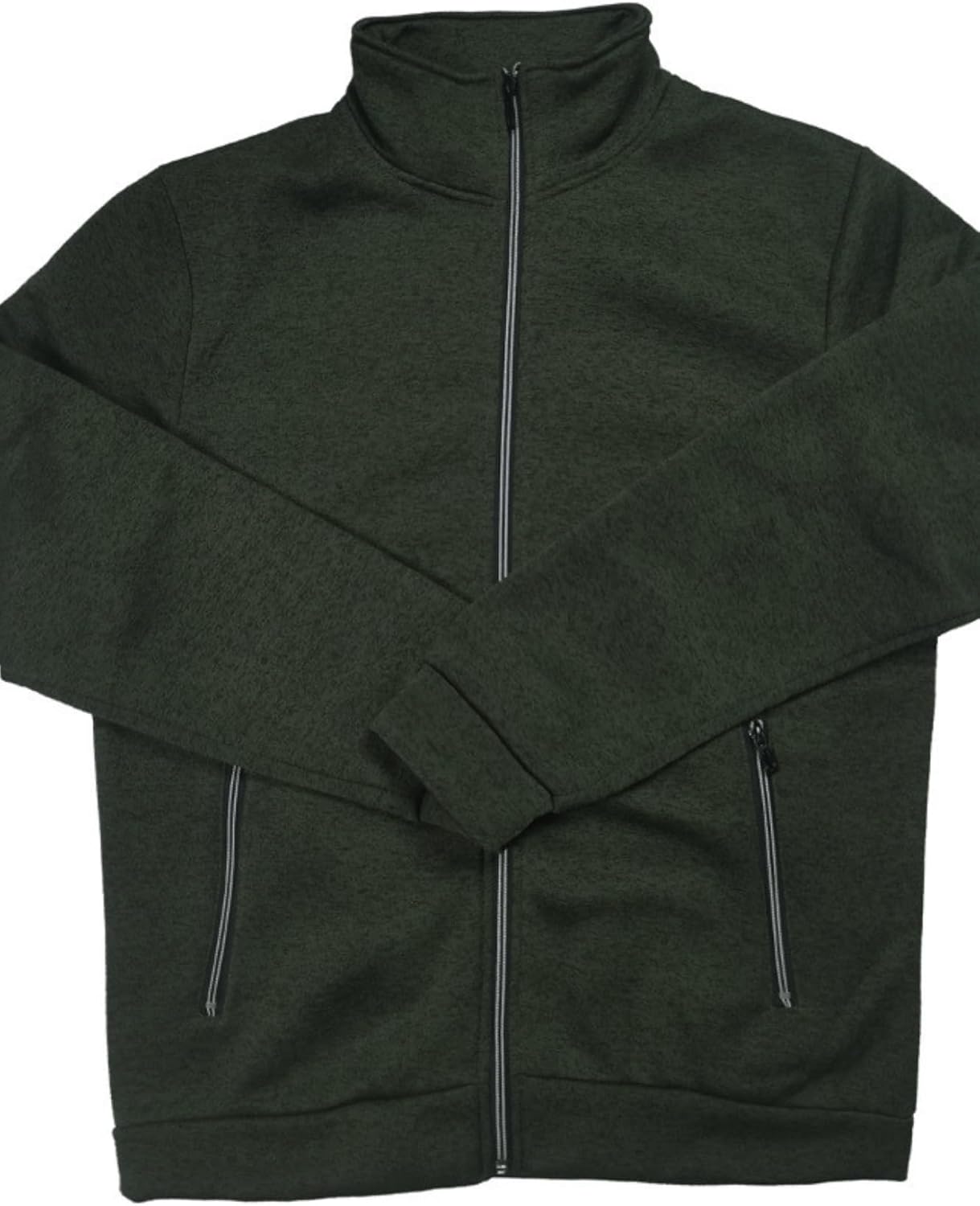 LIZALIG ​Seasonal Men's Zippered Cardigan Sweatshirt - Soft Fleece Windproof Warm for Autumn Fall Travel Daily Wear