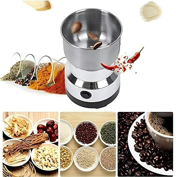 Stainless Steel Nima Mixer Grinder Multifunctional Electric Mini Blender Miksi Baby Food Coffee Chutney Masala Spice-image-32