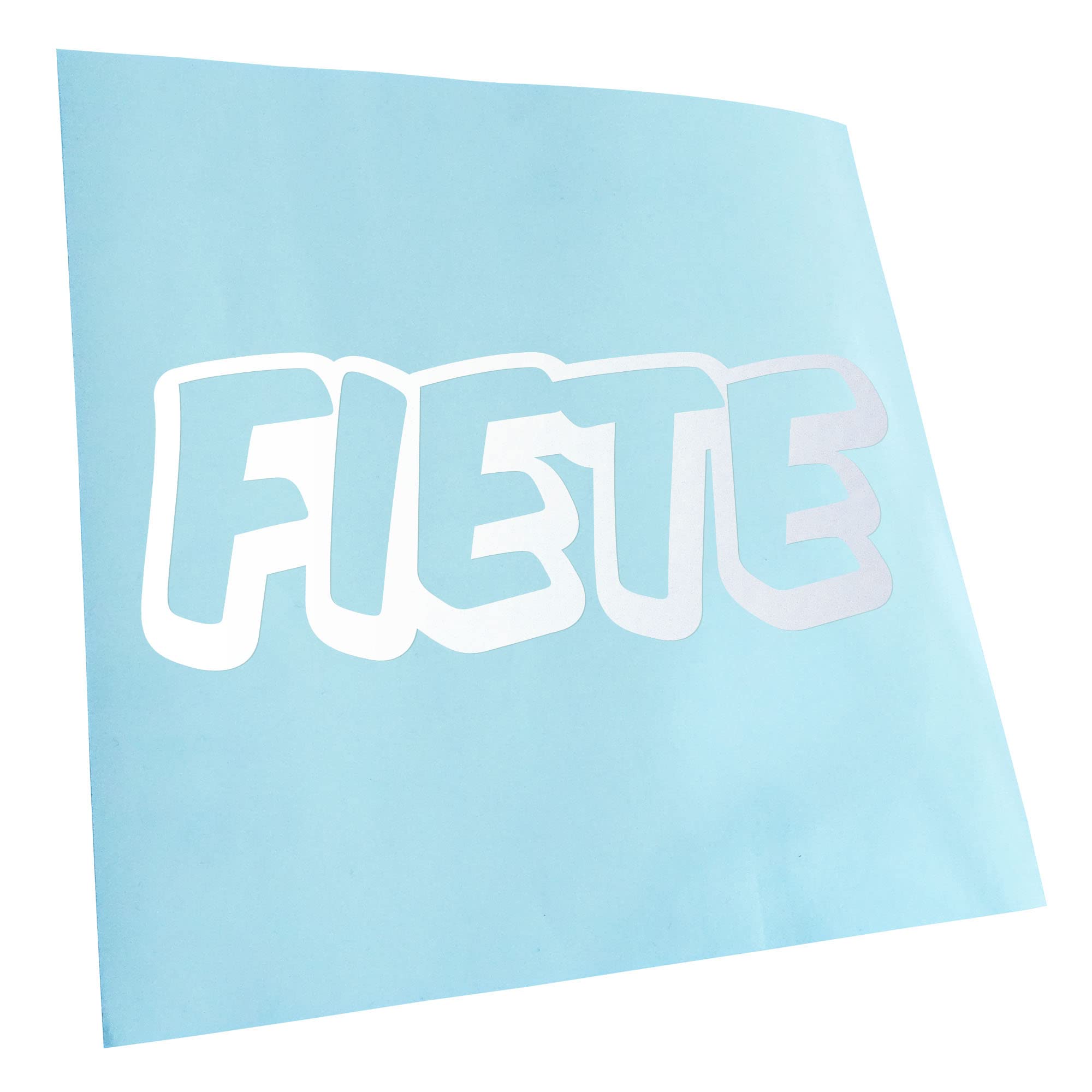 Kiwistar Fiete First Name Boys Sticker 25 Colours Neon Matt
