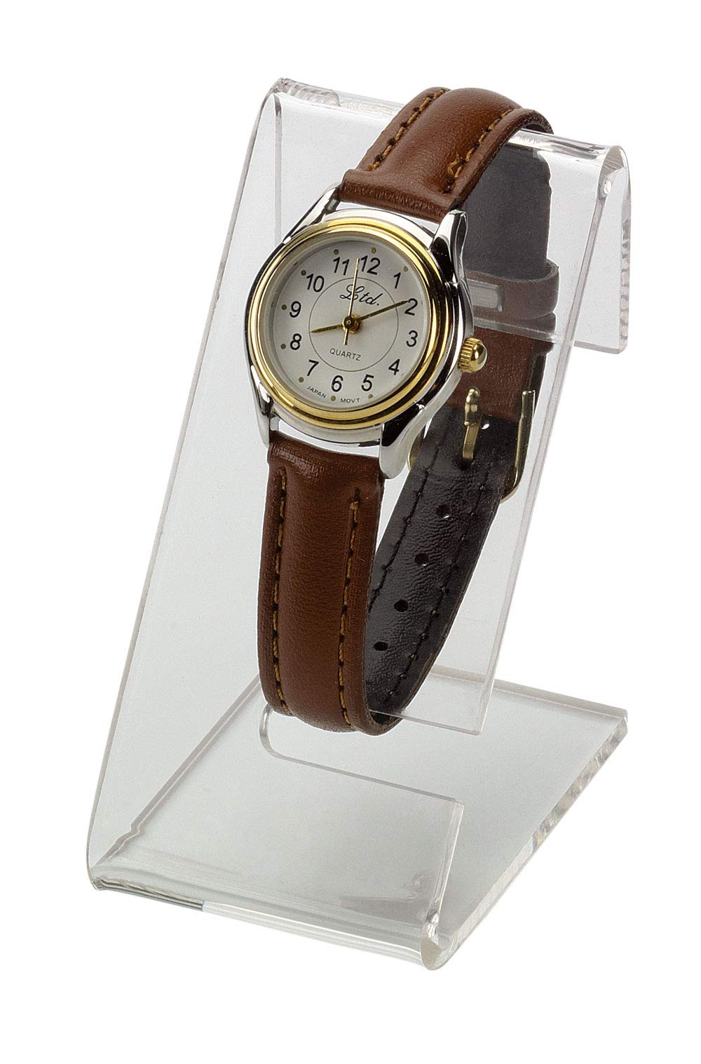 SSWBasics Clear Acrylic Watch Display Easel - 3 1/4