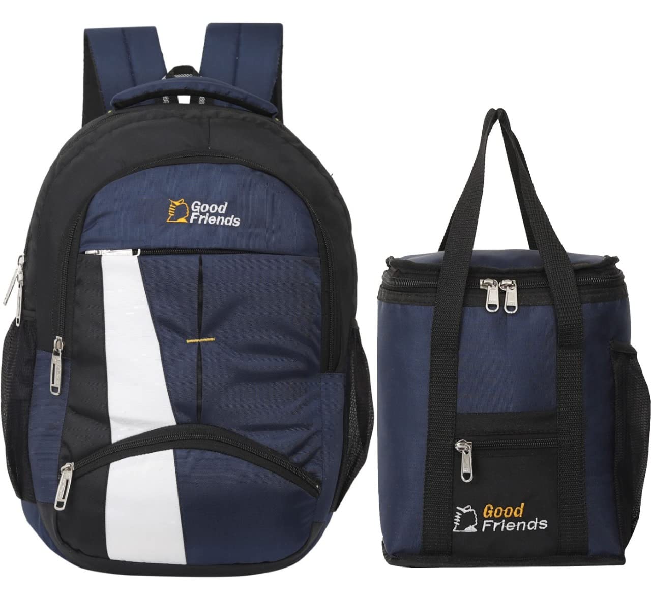 GOOD FRIENDS Laptop Backpack Business Office & School Travel Bags for Men & Women & Lunch Bag Combo (B0BRJL5MFG) Amazon Price History, Amazon Price Tracker