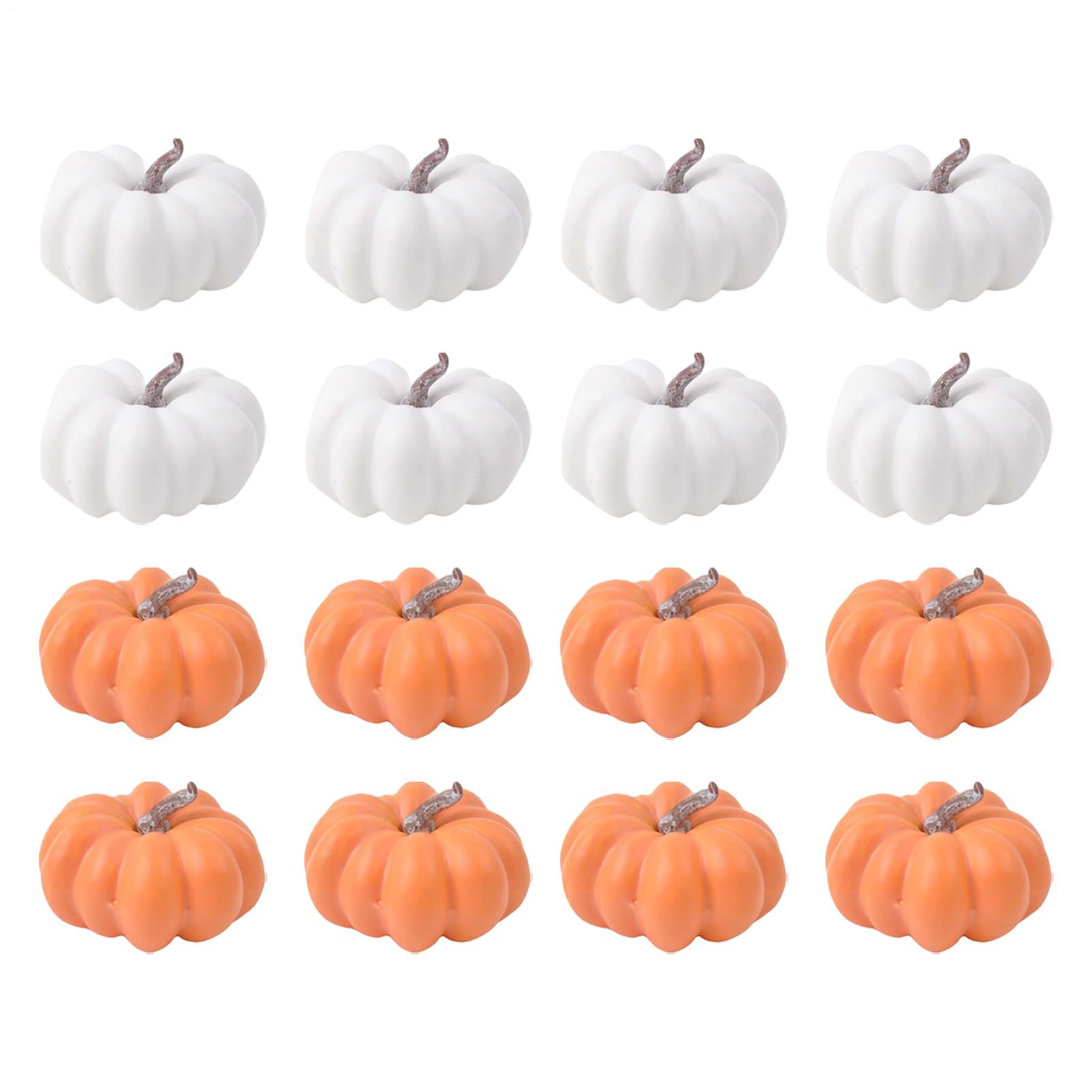 Decoración de calabaza otoñal artificial de Halloween para accesorios de fiesta y manualidades