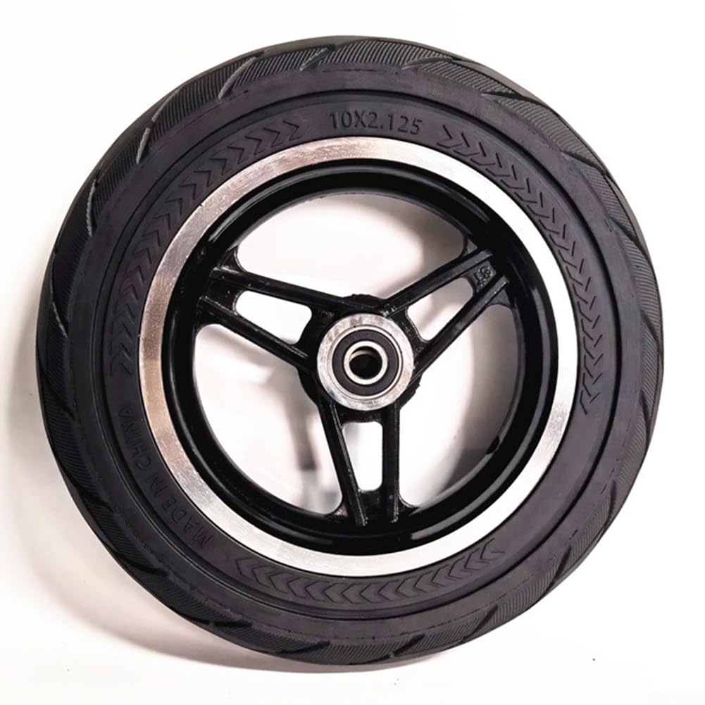10 Inch Electric Scooter 10x2.125 Solid Tyre With Wheel Hub Assembly Whole Wheel