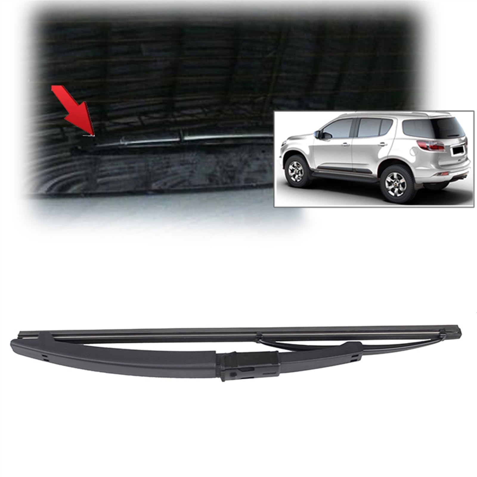 Compatibile Con Chevrolet Per TrailBlazer RG 2019 2018 2017 2016 2015 2014 2013 2012 22 "18" 12 "3 Pezzi/set Parabrezza Anteriore Posteriore Tergicristallo Tergicristallo