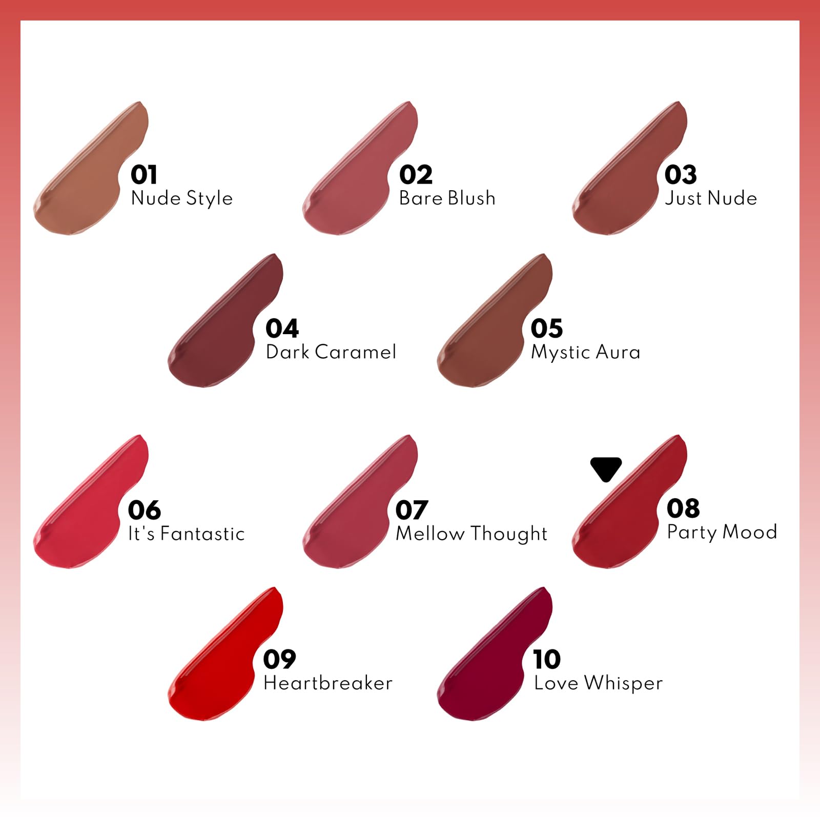 Note Cosmetics Hydramoist Lipgloss Nemlendirici Dudak Parlatıcısı - 08 Party Mood - Kırmızı
