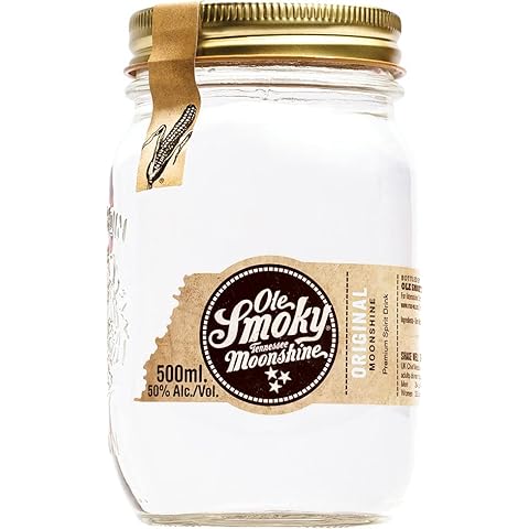 Ole Smoky Original Moonshine, 500ml 50% Cover