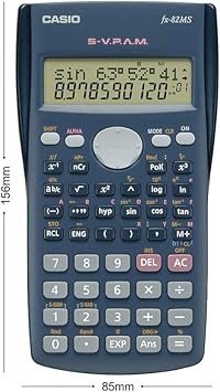 Amazon.com : Casio FX-82MS 2-Line Display Scientific Calculator : Office  Products