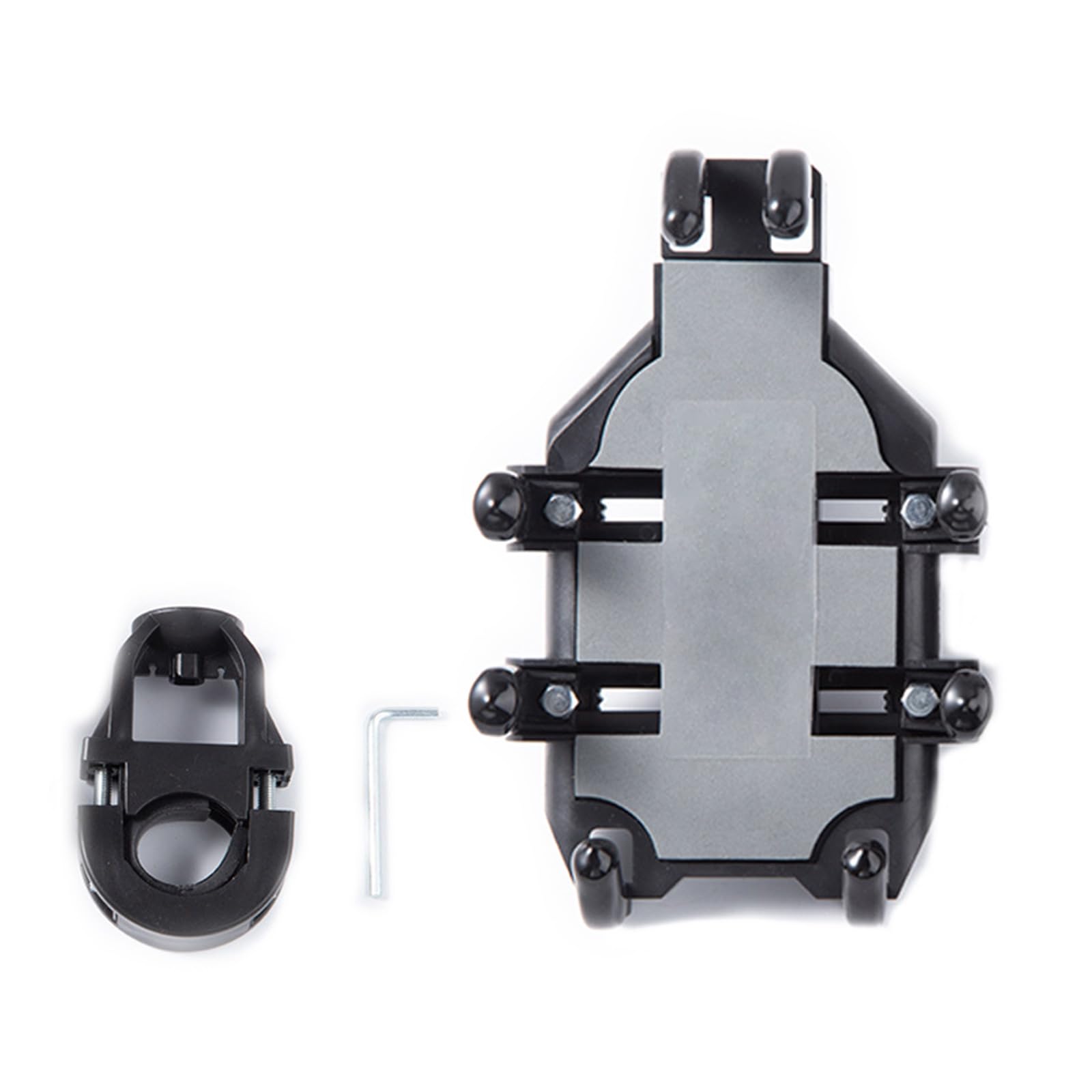 Motorcycle Scooter Phone Mount Bracket Rack 360 Degree Rotatable Holder for Secure Navigation and Communication on Rides