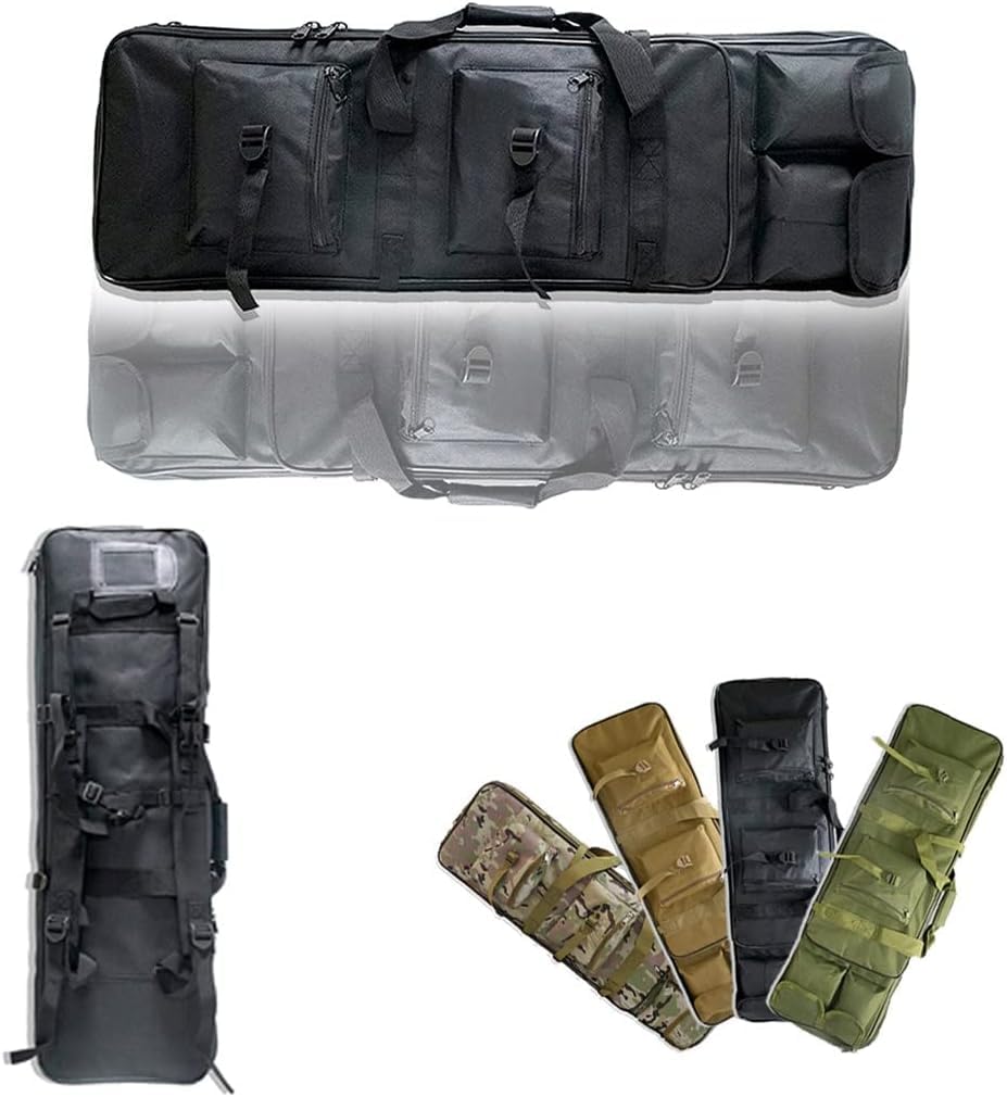 Sac de fusil tactique 117cm pour éviter les chocs de vos armes longues et pistolets