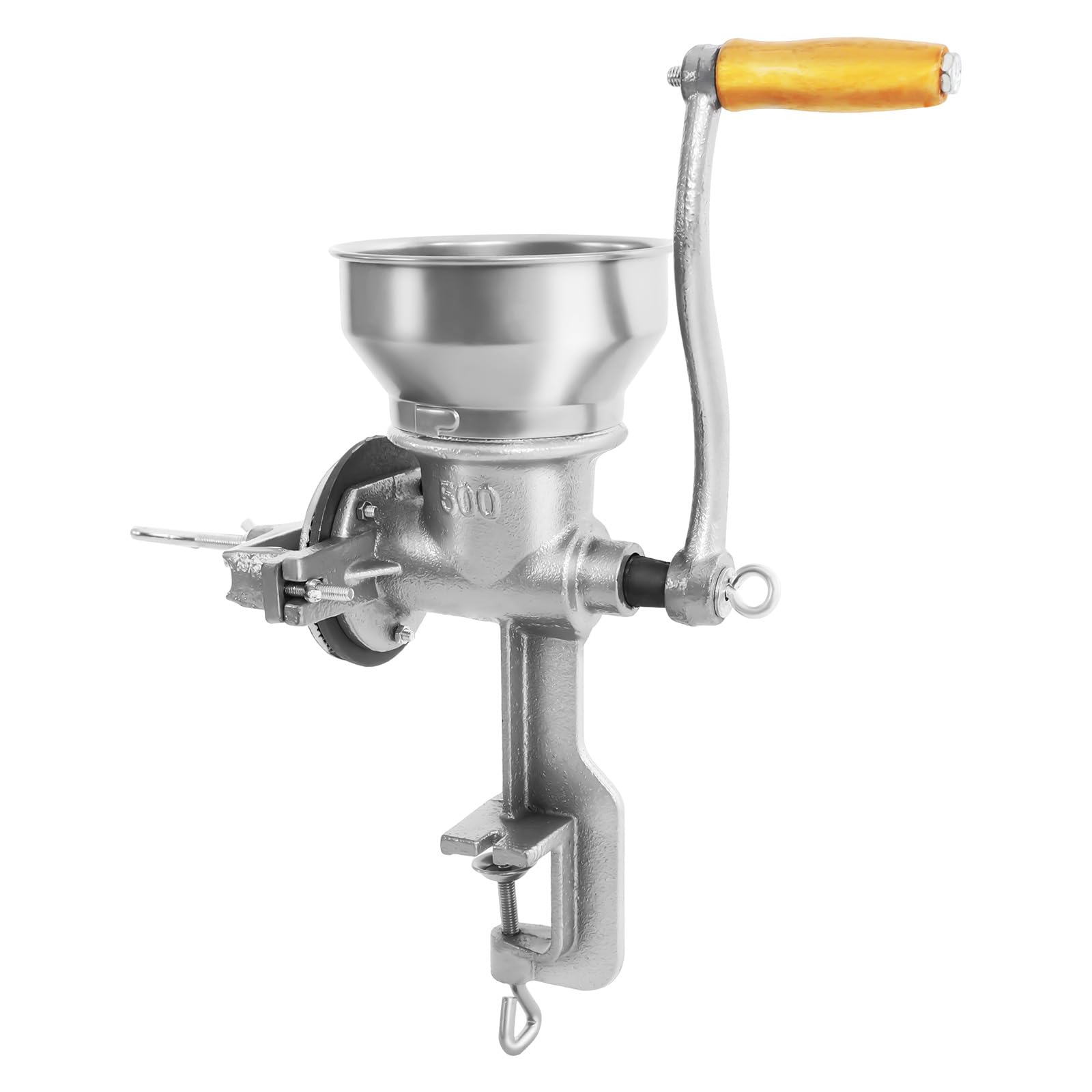 Molinillo de grano manual, trituradora de grano resistente, molinillo de malta, molinillo de café, máquina en polvo para especias secas, hierbas, cereales, café, arroz, pimienta