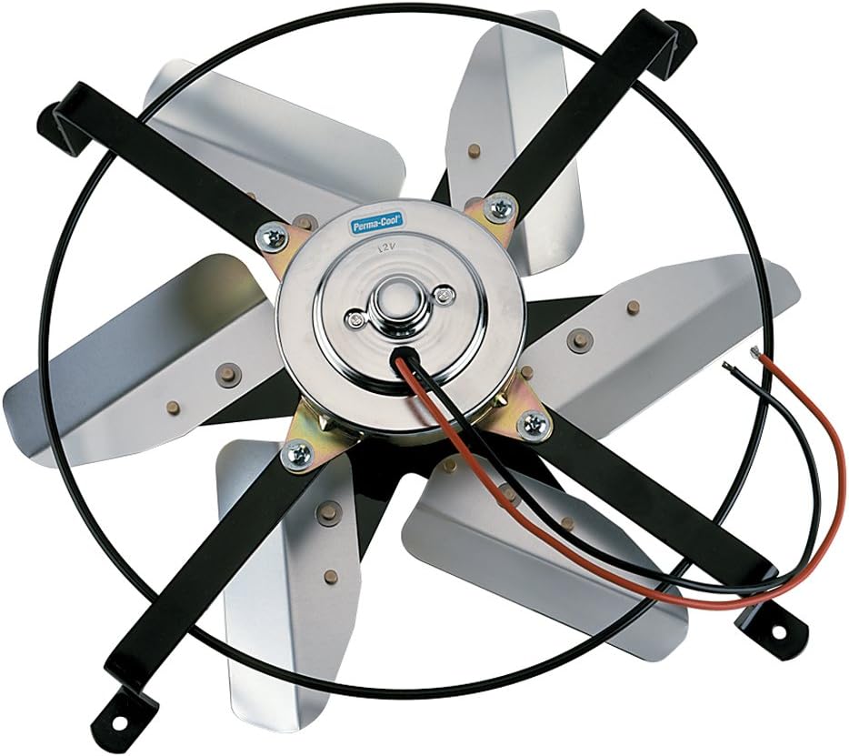 Perma-Cool19114 14" HP Electric Fan, Chrome