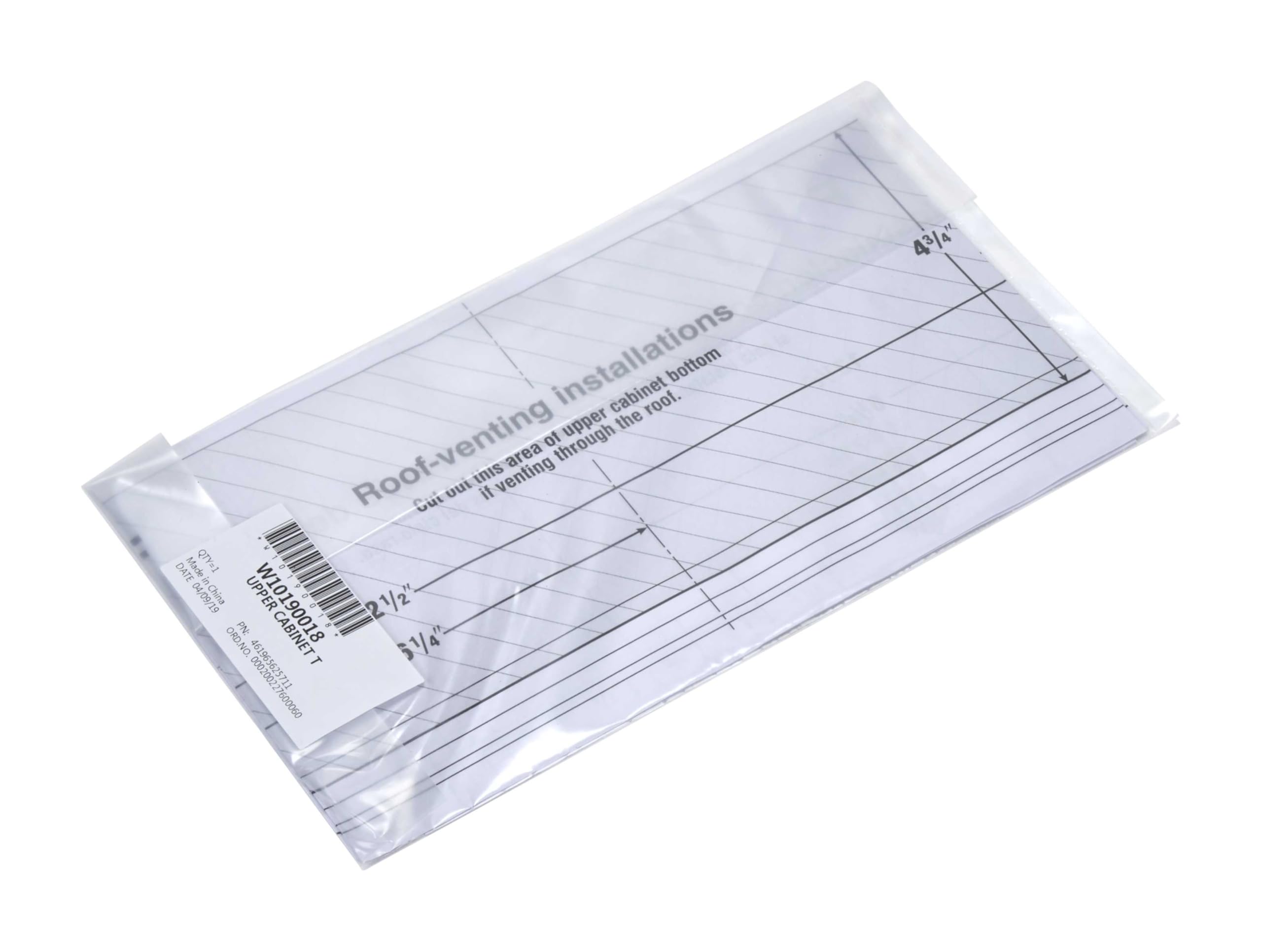 うるる　ページ Amazon.com: ForeverPRO W10190018 Template for Whirlpool Microwave