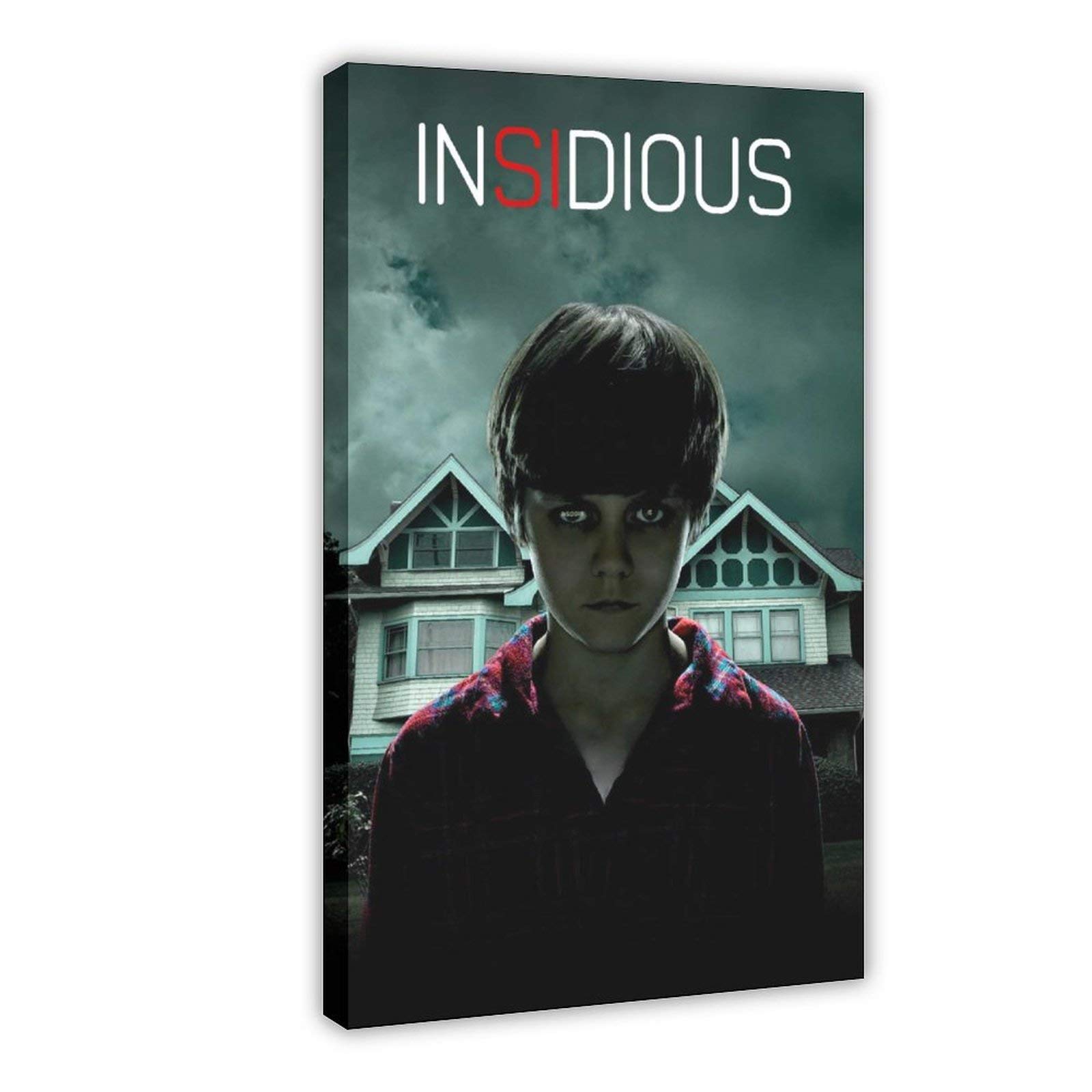 YINGXI Insidious Posters Classic Thriller Movie Vintage Film 1 Canvas Wall Art Decor Print Picture Paintings for Living Room Bedroom Decoration Frame:24×36inch(60×90cm)