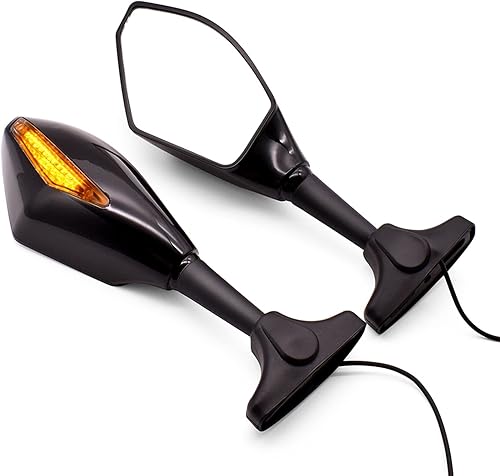 Espejo retrovisor LED para motocicleta, retrovisor, retrovisor, retrovisor, retrovisor, retrovisor, espejos retrovisores para Yamaha YZFR15 XT660