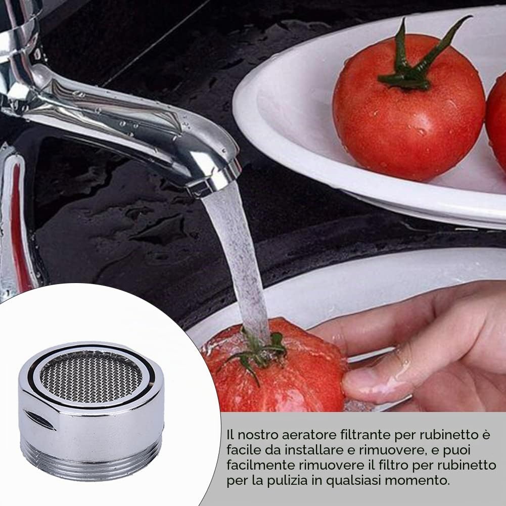 Rompigetto M28, filtro rubinetto, 3 pezzi ugello miscelatore