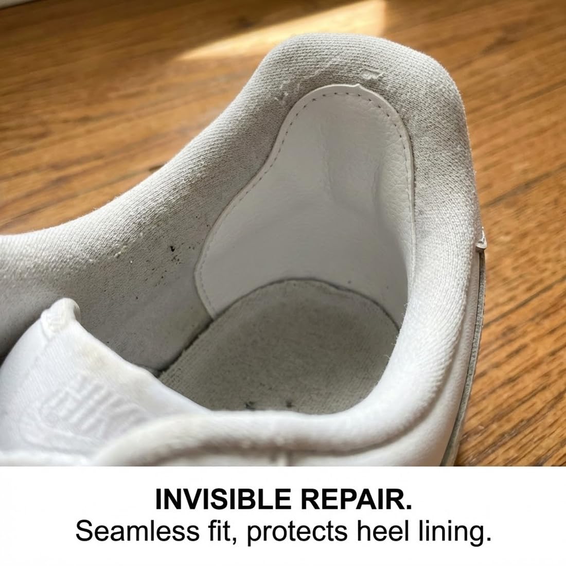 12 Paia di Patch Riparazione Sneaker, Autoadesive per Riparazione Talloni, Kit Patch Anti-Buchi per Scarpe da Ginnastica, Scarpe in Pelle, Tacchi Alti (2 Misure) (6 Colori)