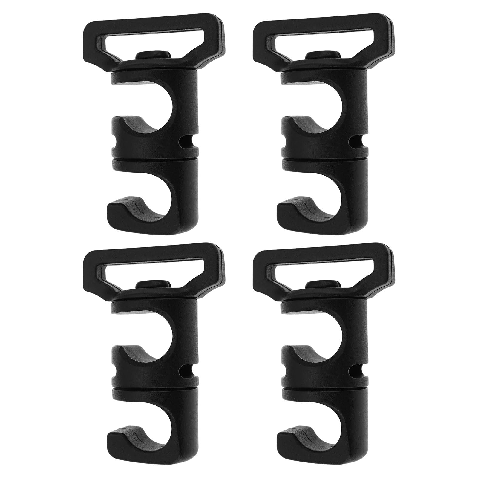 LT Easiyl 4x Tent Pole Connector Buckle for Webbing 25mm Width Rope 11mm Pole