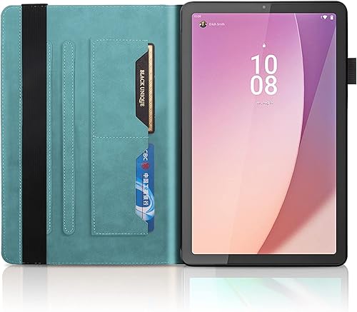 Miniatura 2 de Funda para Lenovo Tab P11 Pro de 2 generaciónPad Pro 2022 de 11.2 pulgadas (TB-138FCTB-132FU) Funda de piel sintética con soporte para tarjeta para