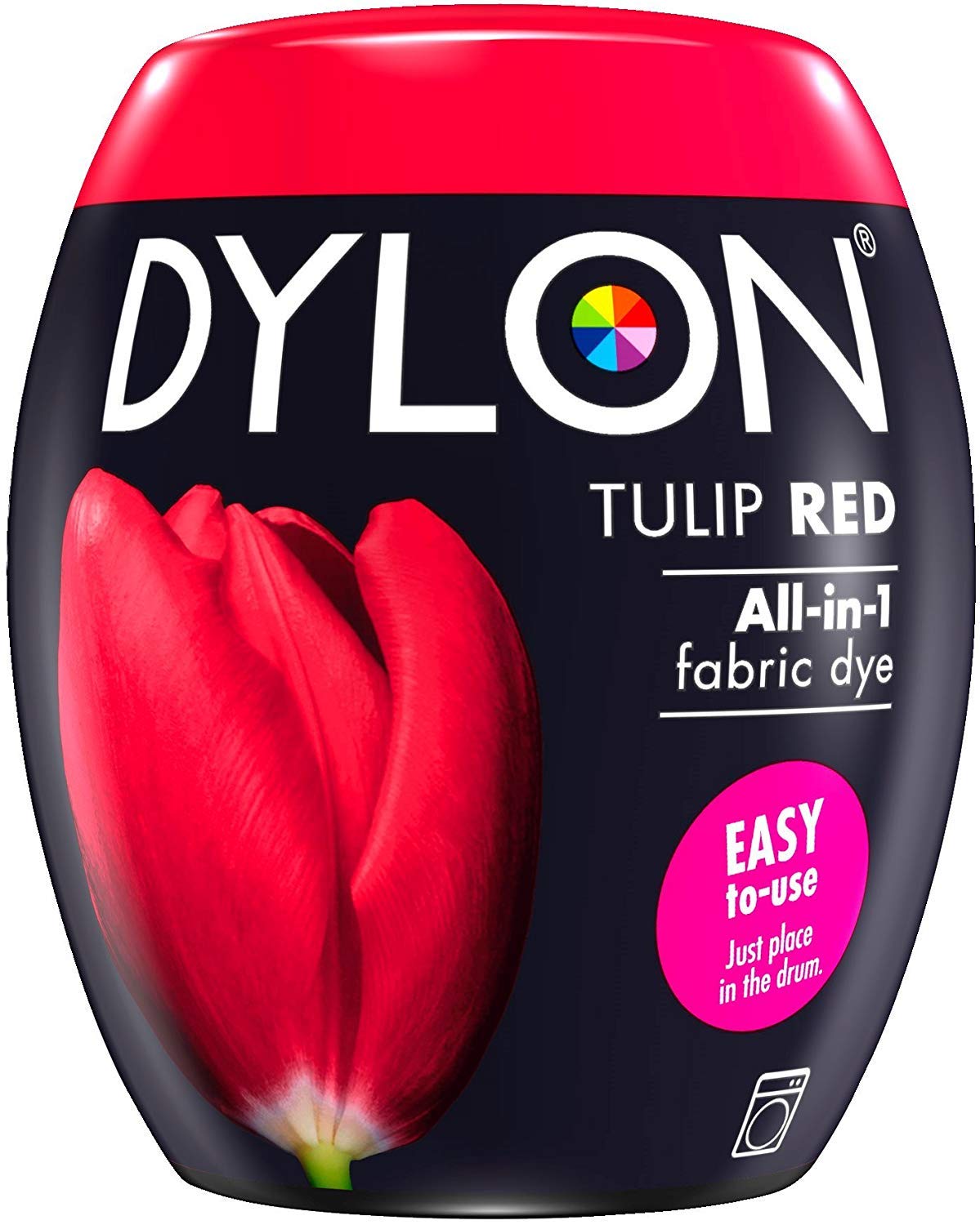 Dylon Tulip Red Machine Dye Pod, 350G