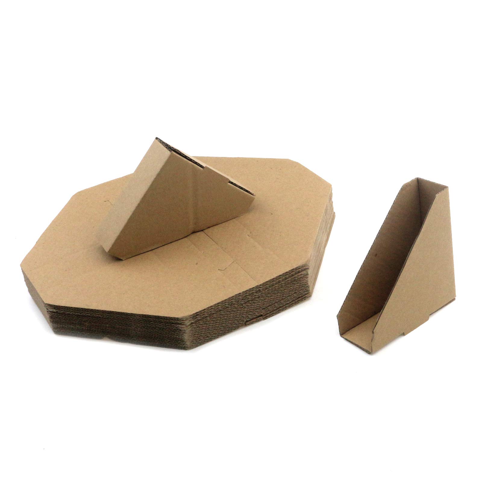 さまざまなサイズのリサイクル段ボールパレットコーナープロテクター - 中国メーカーからの出荷用のV型 - HF PACK Framer Supply 段ボールフレームコーナープロテクター 5/8インチ 1インチ 1インチ 1 1/2インチの深さのフレーム