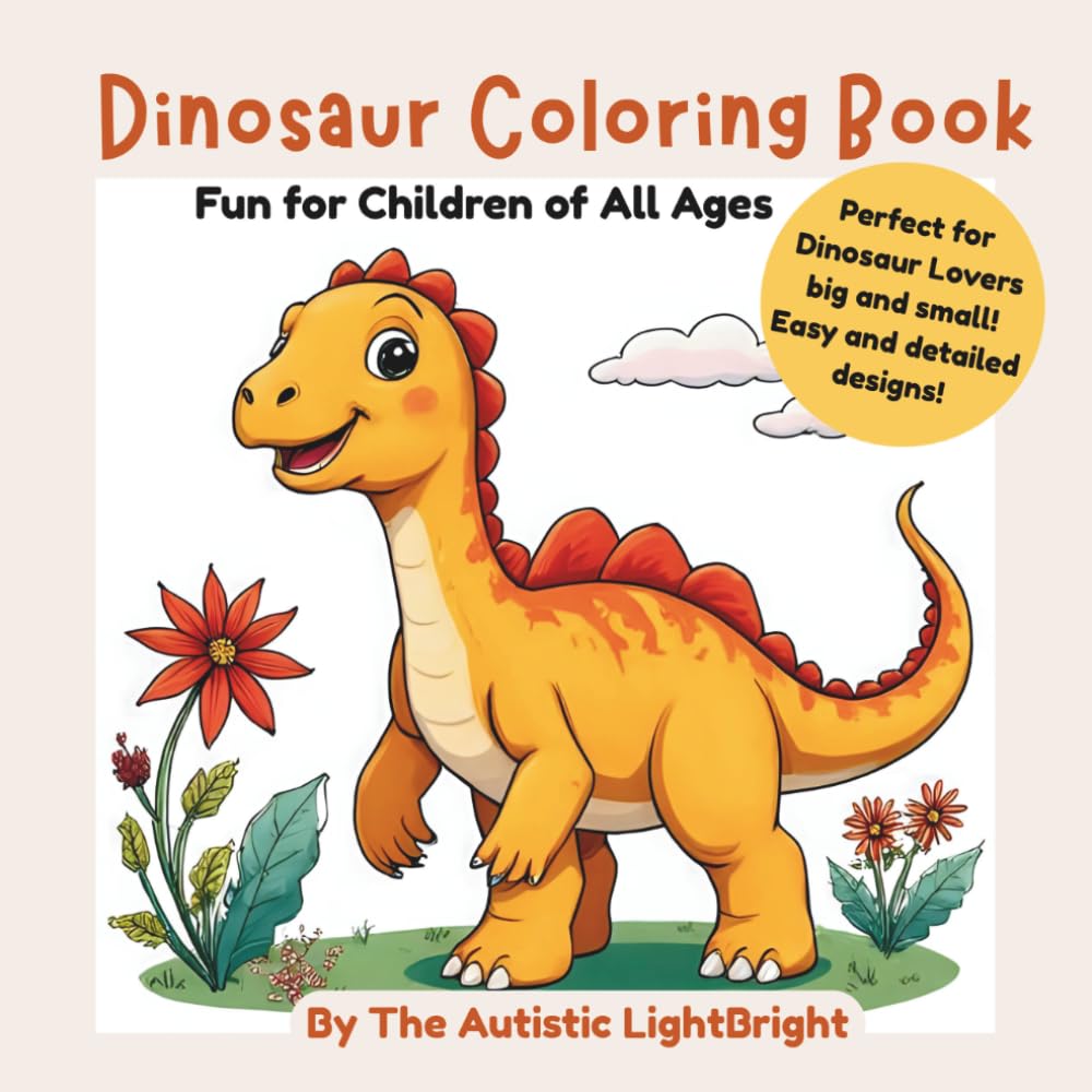 Dinosaur Coloring Book: Fun for Children of All Ages