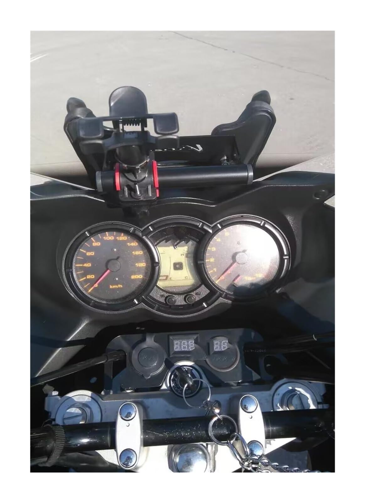Motocyklowy uchwyt na telefon uchwyt GPS do Suzuki dla Dl 650 dla DL650 do ABS dla DL650 2004-2011 dla DL1000 dla DL 1000 2002-2012 motocykle nawigacja uchwyt do telefonu akcesoria