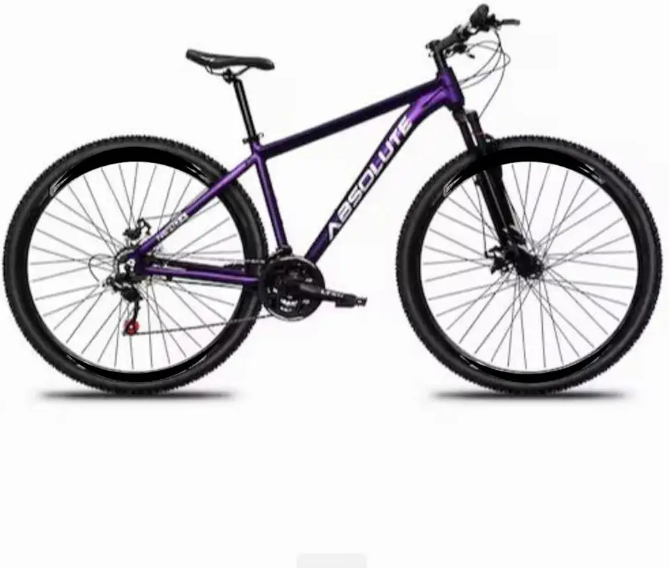 Bicicleta Aro 29 Absolute Nero 5 21V MTB Aluminio Freio Mecânico Suspensão 80mm Unissex
