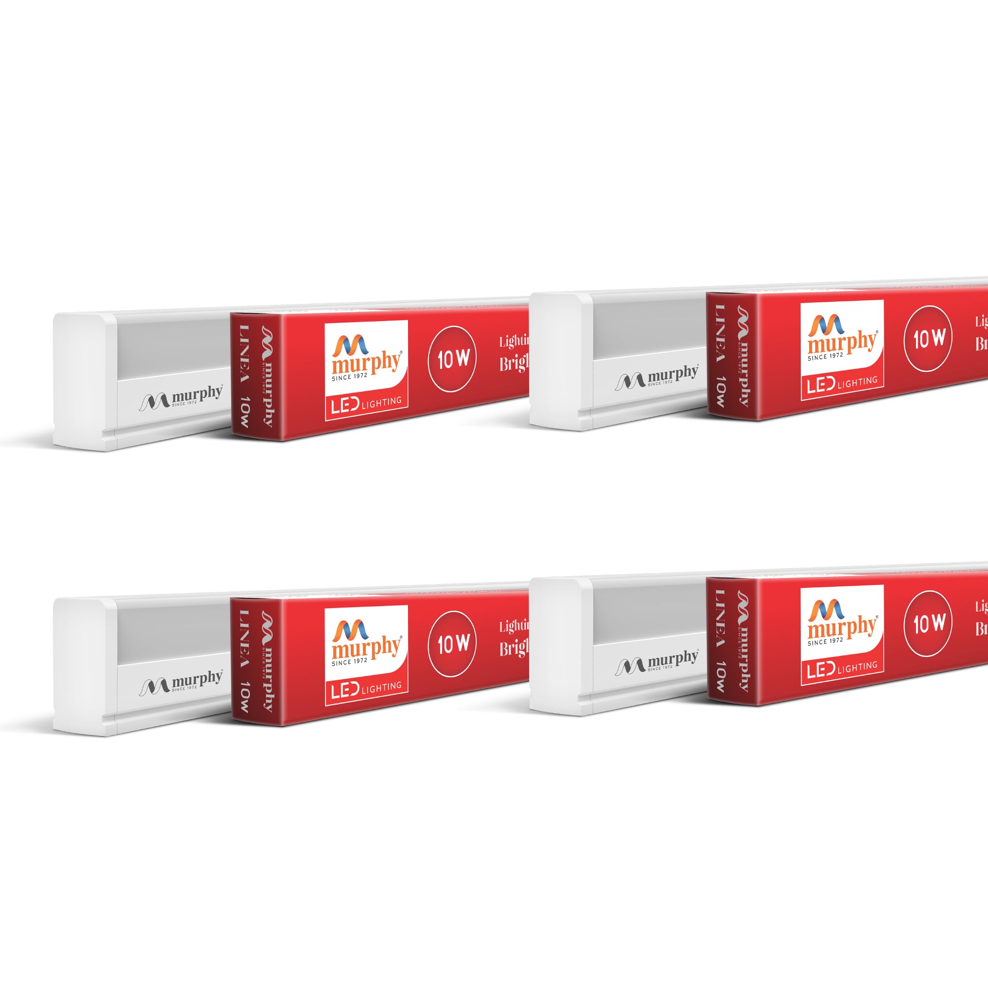 Murphy LED Tube Light 2 Feet 10W - Cool White Batten Pack of 4-picture-26