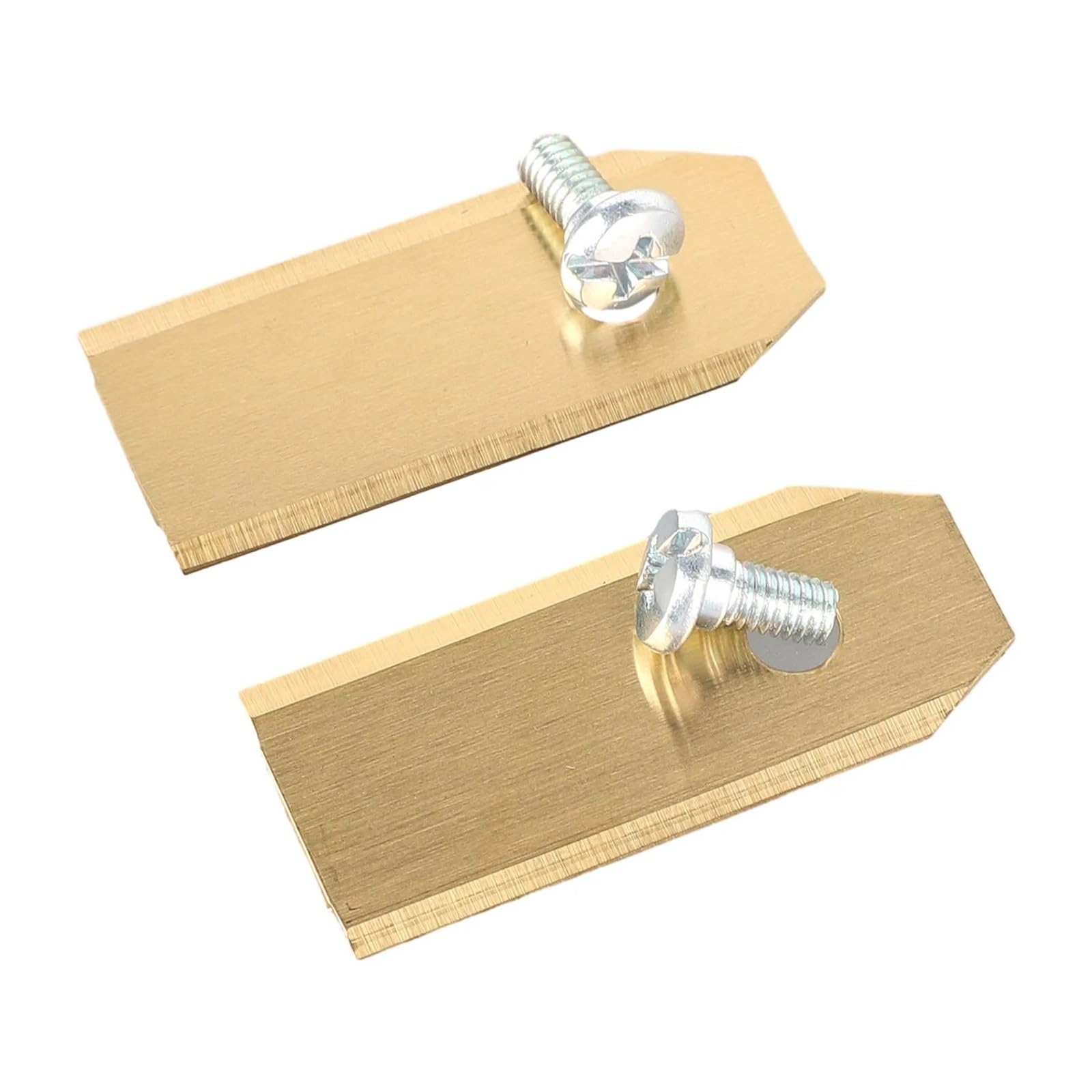 Cuchilla De Cortacésped De Repuesto, Cuchillas De Corte De Césped De Acero Inoxidable, 43mm De Longitud, Cortacésped Robótico, Accesorios De Herramientas Eléctricas De Jardín(30pcs gold)