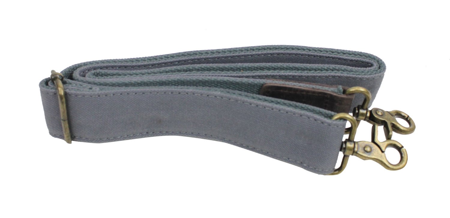 Vagabond TravelerUnisex Adult Premium Canvas Strap, Blue/Grey