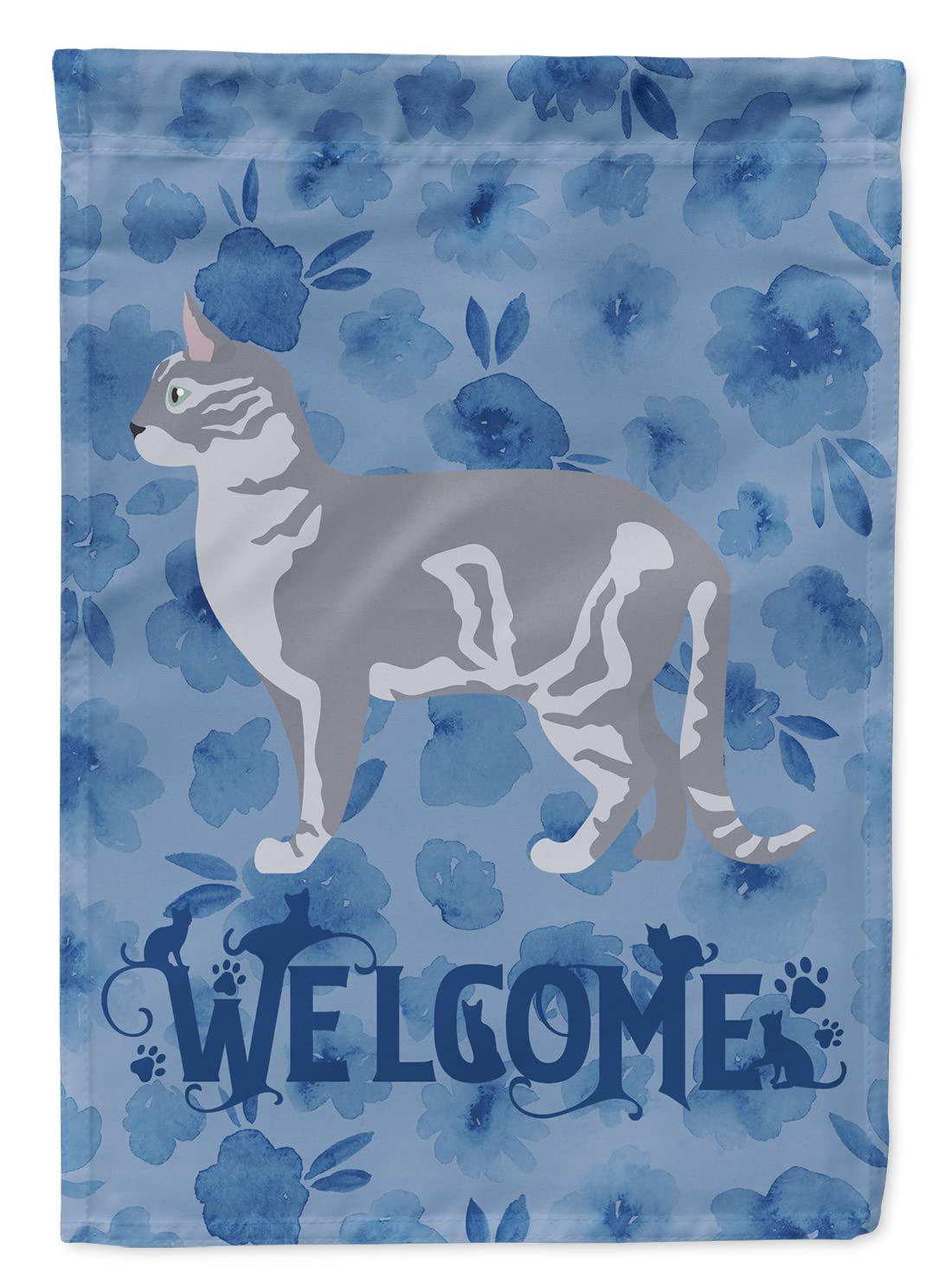 Drapeau de bienvenue Australian Mist Caroline's Treasures multicolore grand format
