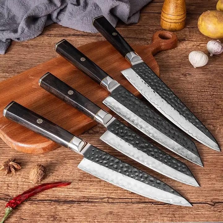 Set Cuchillos Cocina 8 Piezas Acero Damascus miniatura 6