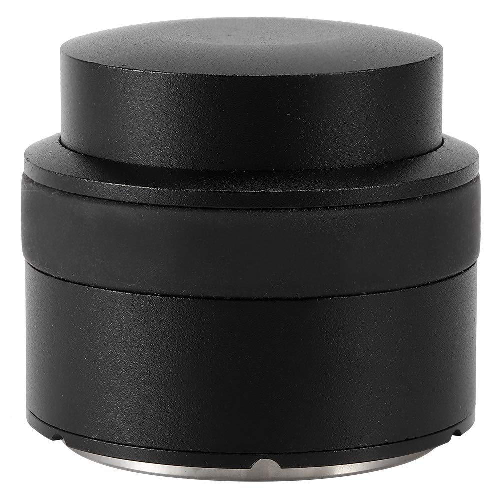 51 mm Edelstahl -Kaffee -Manipulations -Vertriebsabteiler -Tool, schwarzes Kaffeezubehör für Home Cafe Office, Lebensmittelqualitätsmaterial, einfach für bessere