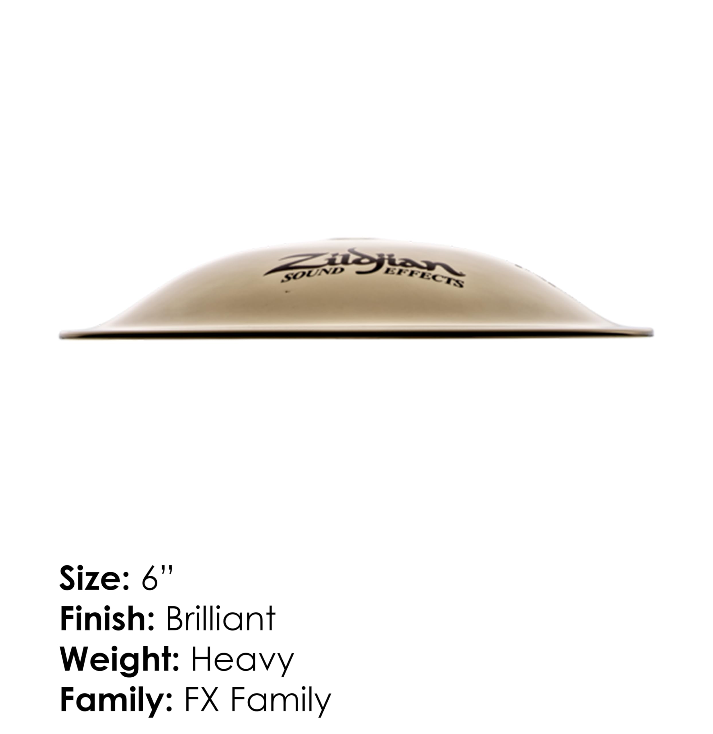 パーカッション・打楽器 Zildjian ZIL-BEL 6\"/15cm パーカッション・打楽器 Zildjian ZIL-BEL 6