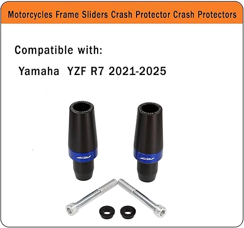 Miniatura 3 de Deslizadores de marco para Yamaha R7 YZFR7 2021-2025 Accesorios de motocicleta Almohadilla de protección contra choques Almohadilla de bobinas