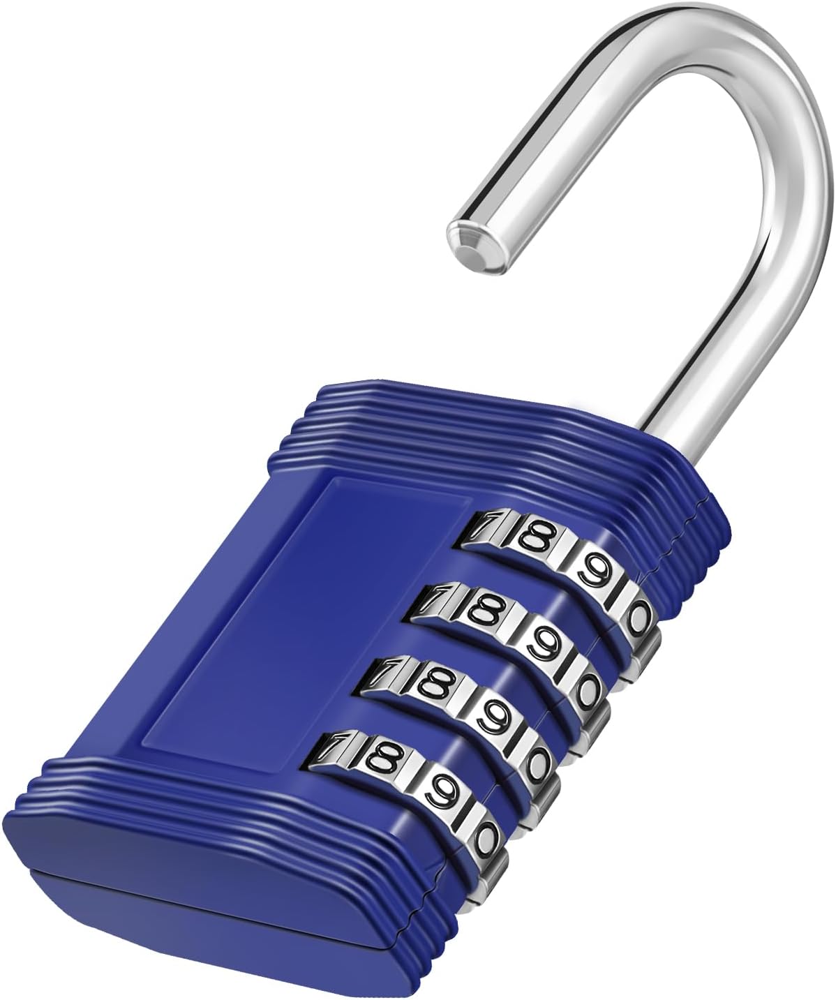 ZHEGE Combination Lock Padlock for Locker, School, Gym, Room, Closet, Fence, Gate and Toolbox (Blue)