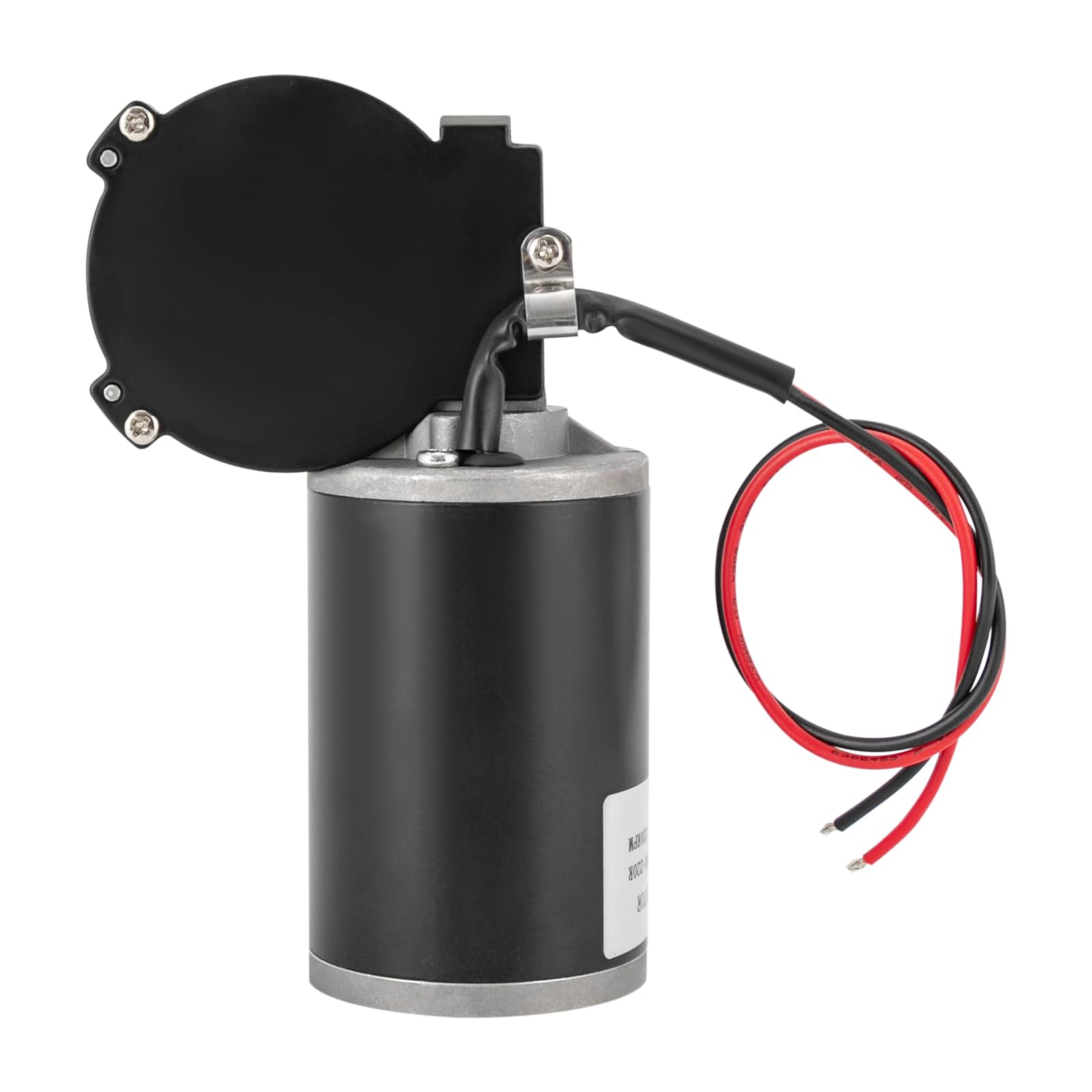 Motore con riduttore a vite senza fine 24V DC, motore con riduttore 220 giri/min, motore a corrente continua 80W (sinistra)