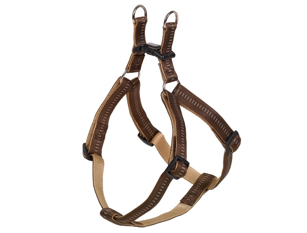 Nobby Harness Soft Grip, Chest: 50 - 72 cm/ 20 mm, Brown