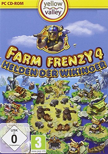 Farm Frenzy 4 - Helden Der Wikinger (Yellow Valley) [Importación Alemana]