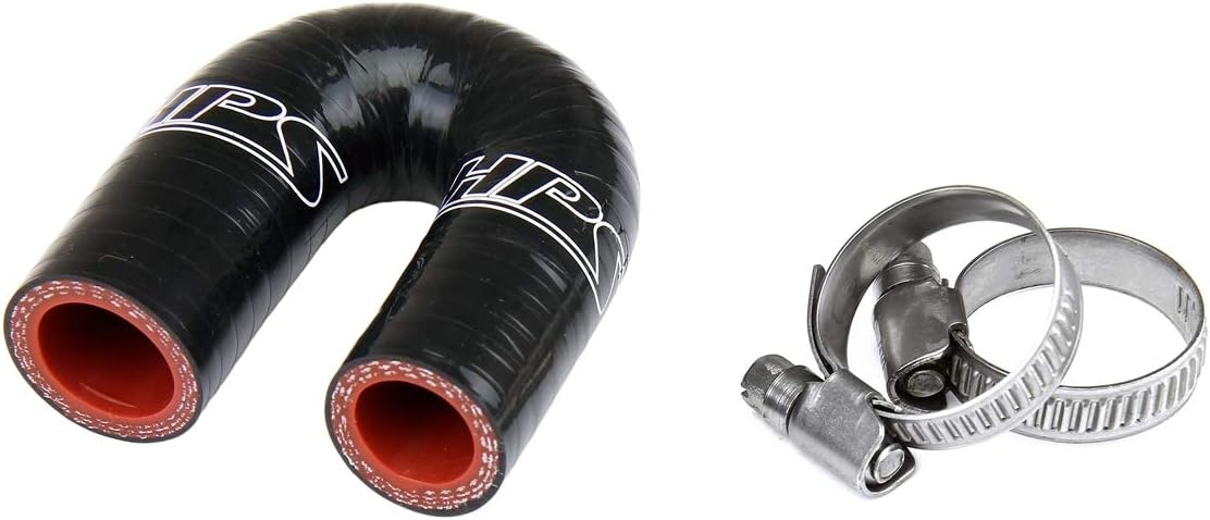 Performance 57-1864-BLK Reinforced Silicone Heater Core Bypass Loop Coolant Hose LS LT LQ Black