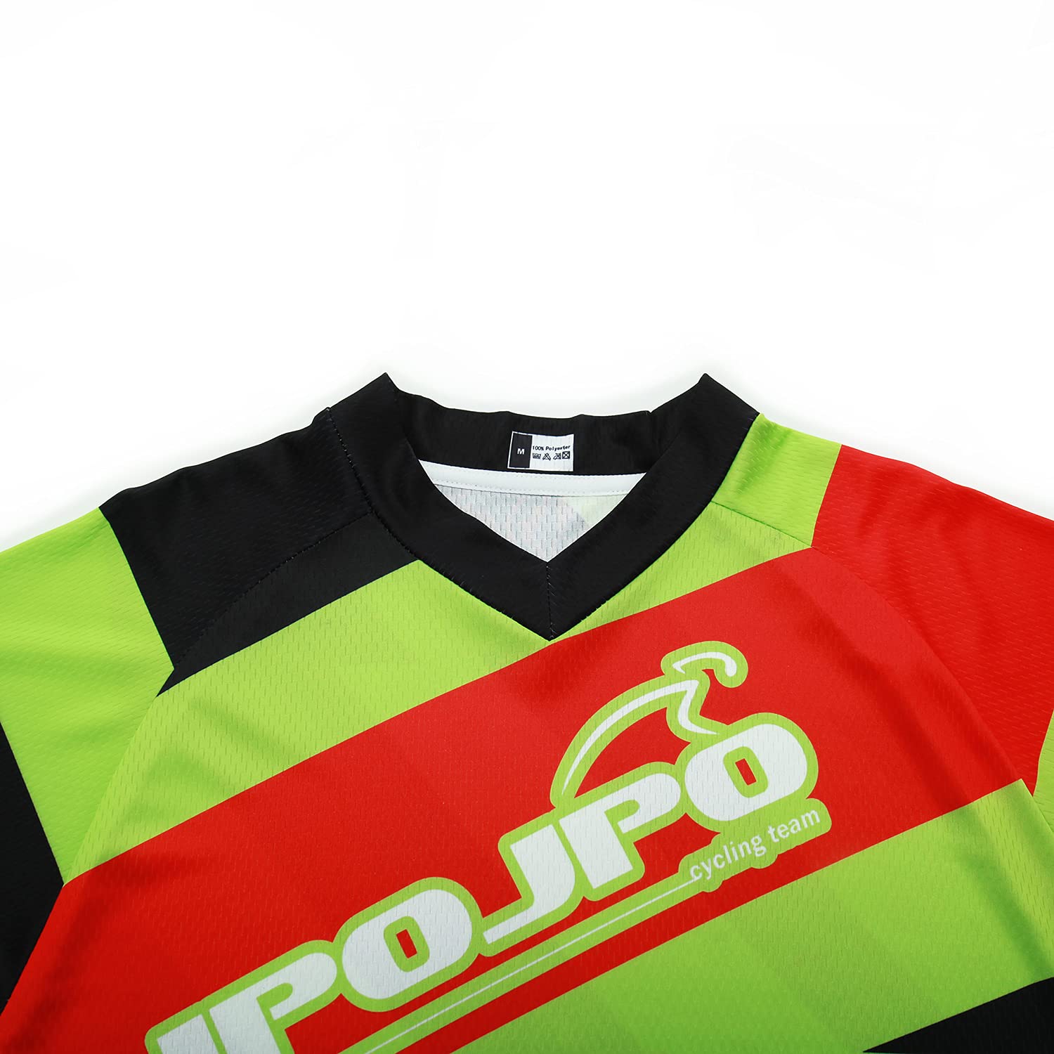 JPOJPO Maglia da uomo MX motocross Dirt Bike Downhill Racing Shirt Equitazione Verde