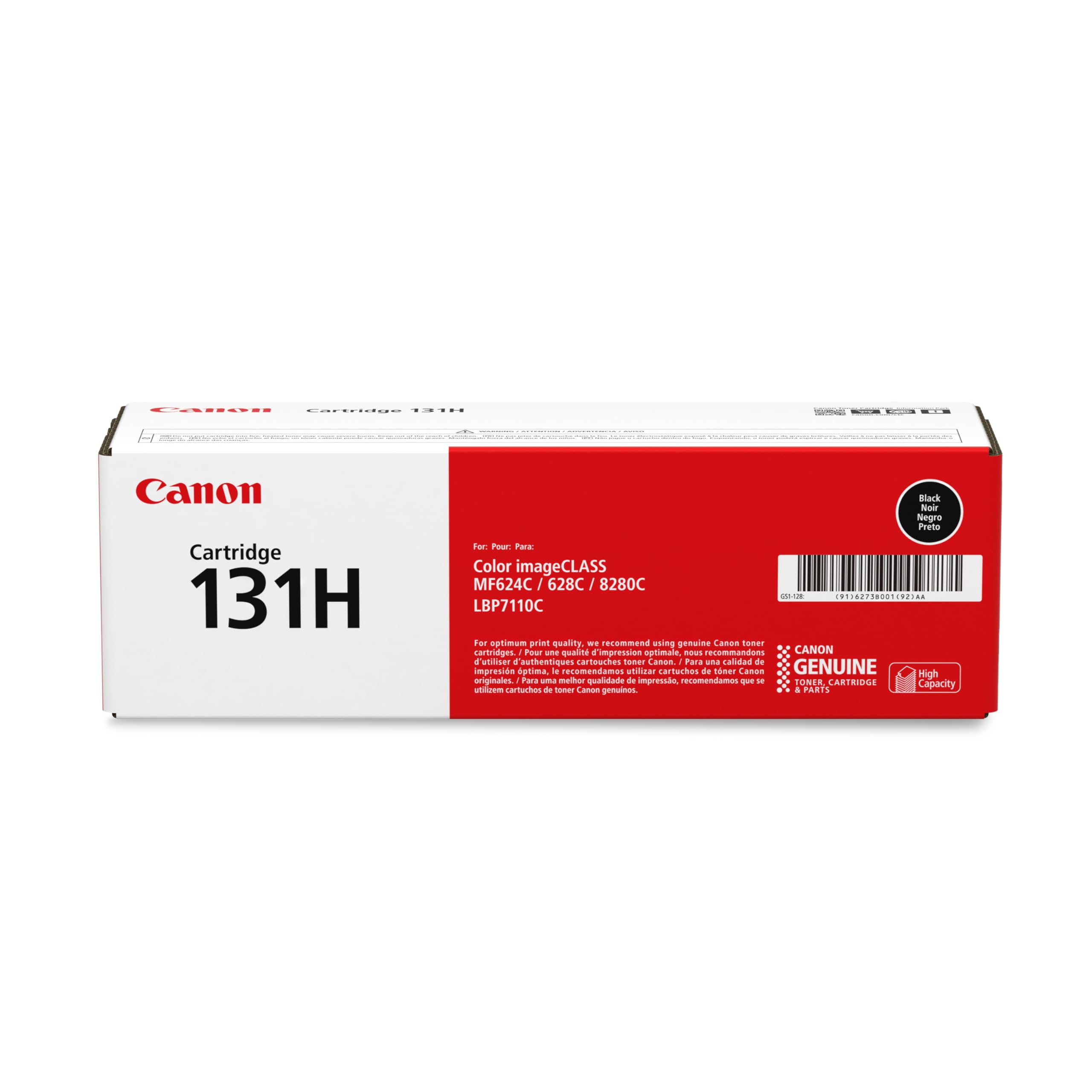Amazon.com: Canon Genuine 131 Black Toner Cartridge High