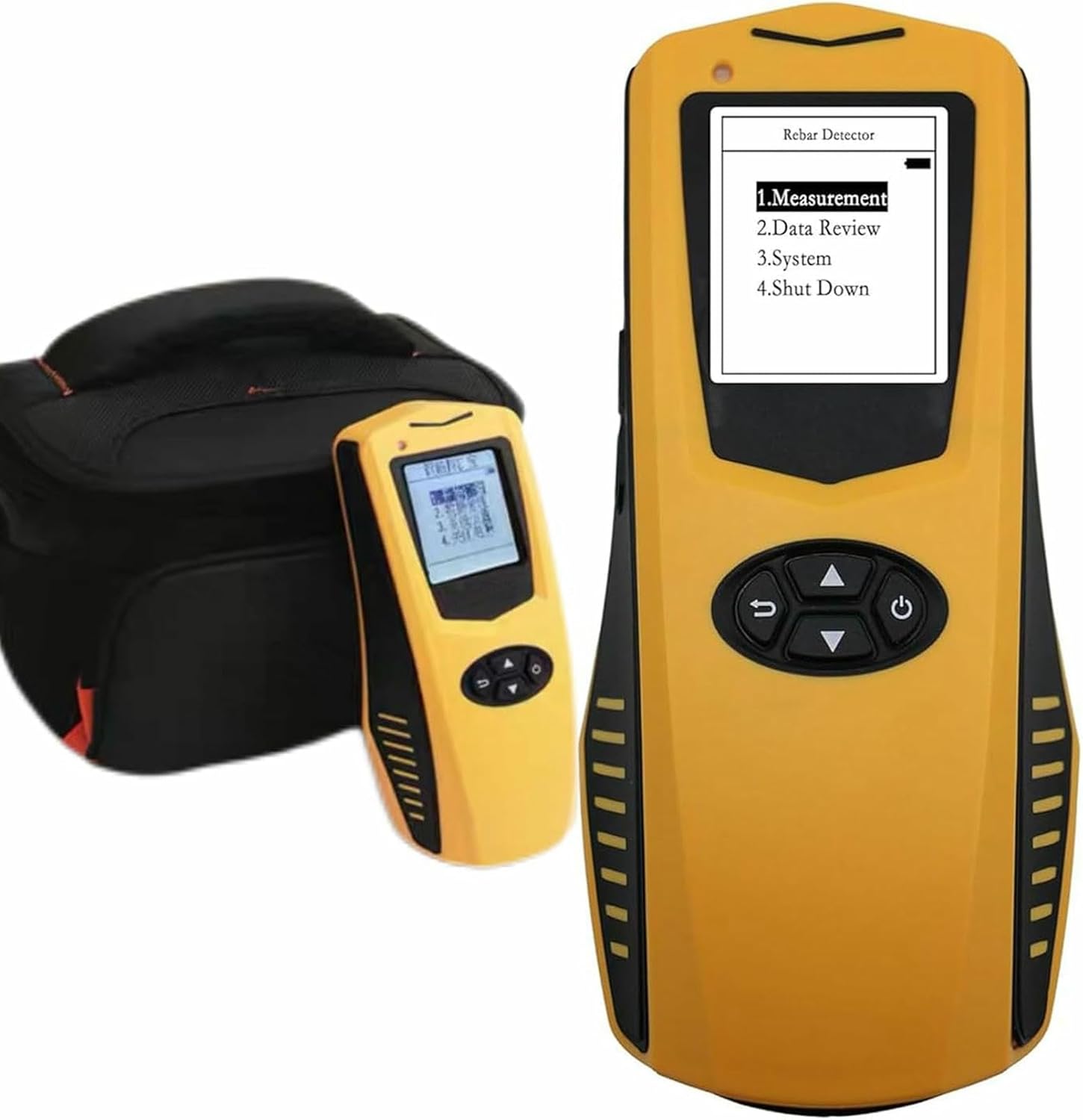 Handheld Concrete Rebar Scanner, with Diameter Measuring Range Φ6-50mm Location Range Φ1-120mm, Reinforcement Detector