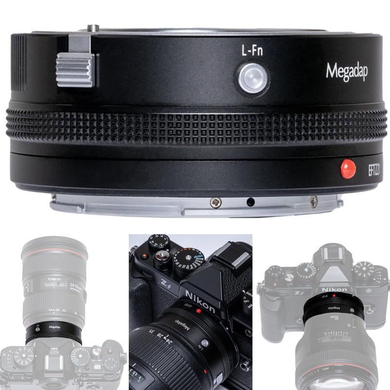 adapter per obiettivo fe mount nz f-mount to zfc z5 z6 z7 z9