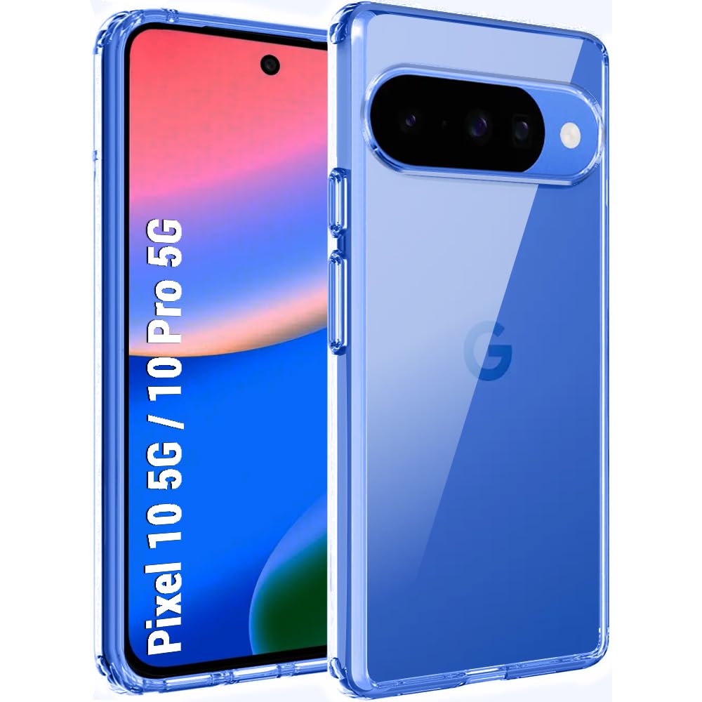 TheGiftKart Ultra-Hybrid Crystal Clear Back Case Cover for Google Pixel 10 / Pixel 10 Pro | Shockproof Design | Hard Back Cover Case for Google Pixel 10 / Pixel 10 Pro (PC & TPU, Transparent)-image-13