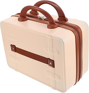 TEHAUX Bolsa de maquillaje portátil vintage d...