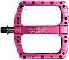 PDX G11 Mountain Bike Pedals Downhill Gravity MTB BMX Pedals CNC Machine 6061 Aluminum Lightweight 3 Ball Bearing Non-Slip Hot Pink