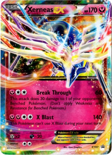 Pokemon Spring 2014 Collectors Tin Promo Card Xerneas EX XY07 (English)