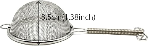 Miniatura 5 de Tamiz matcha, colador de té, 3 pulgadas, acero inoxidable 30 malla fina, fabricado en Japón