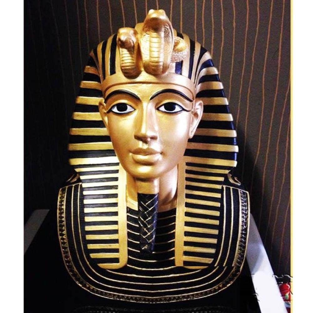 古代エジプト ファラオ胸像 オブジェ 彫刻 置物 古物 骨董 インテリア Amazon.co.jp: 像の置物 装飾品彫像彫刻像装飾品彫刻樹脂置物エジプト